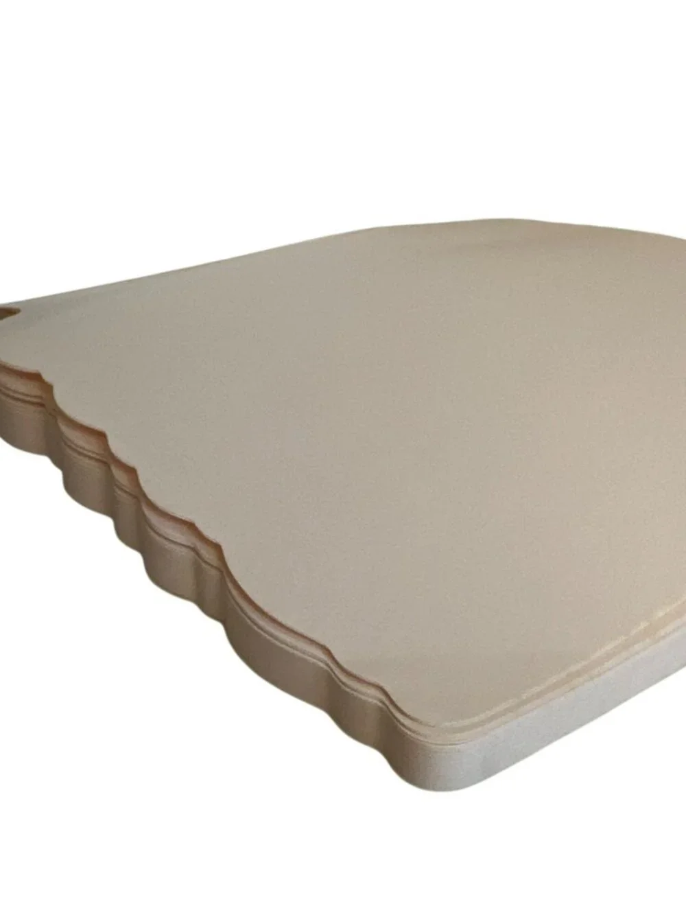Rose-Petal Place Rose-Scented Scalloped Notepad 4.5